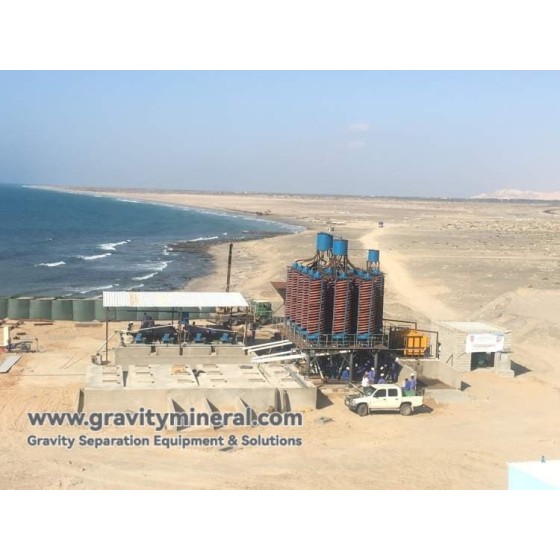 해안 플레이서 광석 선광 솔루션