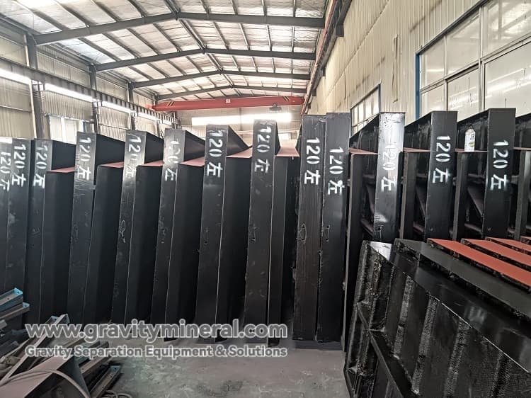 충적 충적 광석 선광 생산 라인 및 공정 흐름